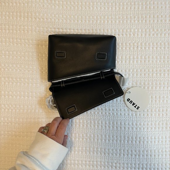 STAUD ACUTE CROSSBODY BAG - BLACK - Picture 5 of 15